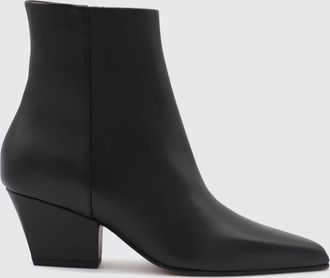 PARIS TEXAS Stivaletti Jane in pelle di vitello con tacco chunky medio