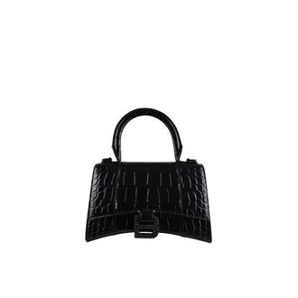 Balenciaga Pre-owned Handbag Hourglass XS - Dames - Vintage Handtas - Zwart - ONE Size - Leer - Vintage