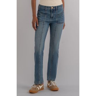 Kut from the Kloth Kelsey Seamed High Waist Kick Flare Jeans in Articulated at Nordstrom, Size 16