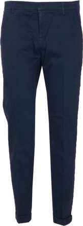 Dondup Blauwe elegante broek voor mannen - Heren - Chinos - Blauw - W29 - Katoen - Broeken