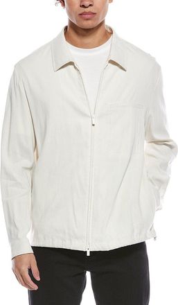 HUGO BOSS Carper Zip Linen-Blend Jacket