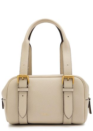 Mulberry Boston Small Grained Leather Shoulder bag - White - One Size