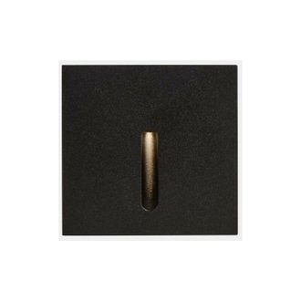 Leds - C4 Leds-c4 - leds C4 Bat Square Lineal Outdoor led Recessed Wall Light Square Urban Grey IP65 2.2W 3000K