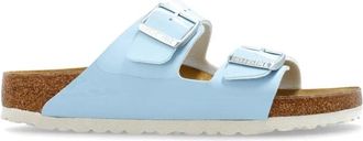 Birkenstock Dames, Schoenen, Blauw, Maat: 39 EU Leer