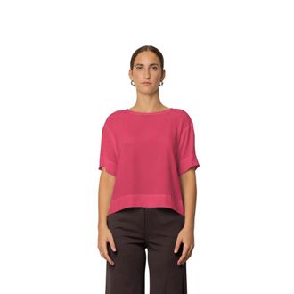 Kaos Blouses - Dames - Blouses - Roze - M - Overhemden