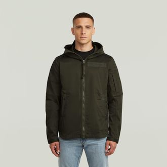 G-Star Batt Hooded Overshirt - Grijs - Heren