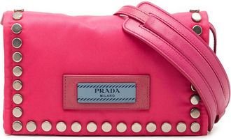 Prada Pre-owned Prada Tessuto Etiquette Crossbody Ladies UP4G6JH9P8Y2OUX5