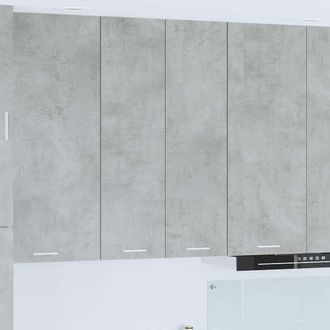 vidaXL Vidaxl Armadio Pensile Grigio Cemento 60 X 31 X 100 Cm