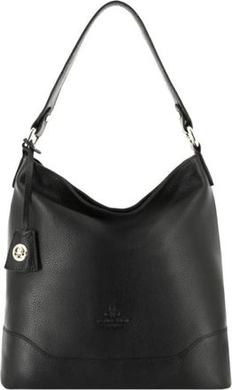 Pourchet Satchel 110 Magnet - Dames - Schoudertassen - Zwart - ONE Size - Leer - Tassen