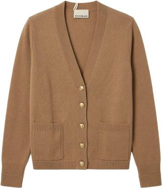 Pennyblack Cardigan - Dames - Vesten - Beige - XL - Wol - Truien & Vesten