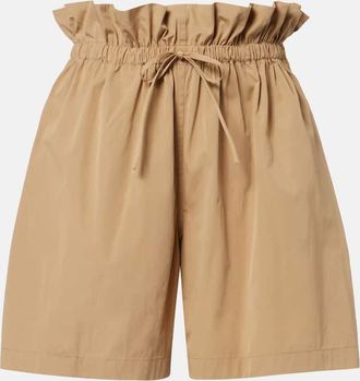 Jil Sander Shorts in popeline di cotone