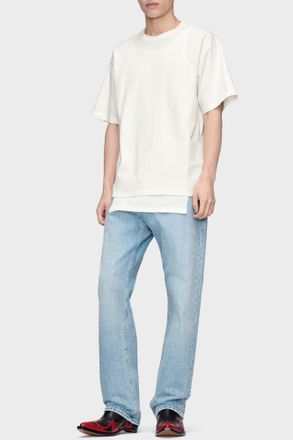 Maison Margiela Cotton T-shirt, Mens, White
