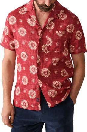 Faherty Hemp Blend Camp Shirt