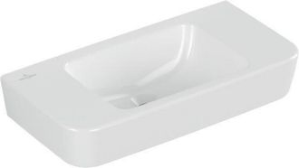 Villeroy & Boch V&b Handwaschbecken O.novo Compact 500x250mm O Hl O &Uuml;l Wei&szlig; Antibac C+