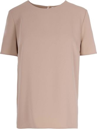 P.A.R.O.S.H. Basic Cady Beige Blouse