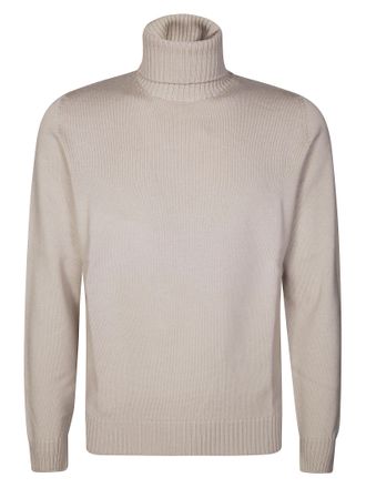 Drumohr Tubular Turtleneck Sweater in 100% Merino Wool