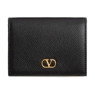 Valentino Wallets & Cardholders, female, Black, Size: ONE SIZE Vlogo Signature Flap French Wallet