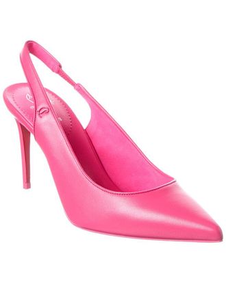 Christian Louboutin Sporty Kate 85 Leather Slingback Pump