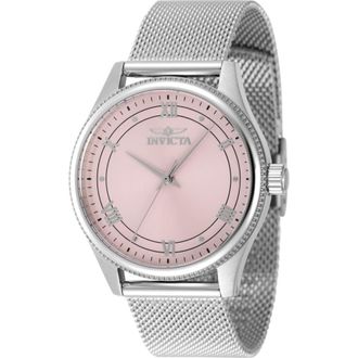 Invicta Celestial Quartz Pink Dial Ladies Watch 48489
