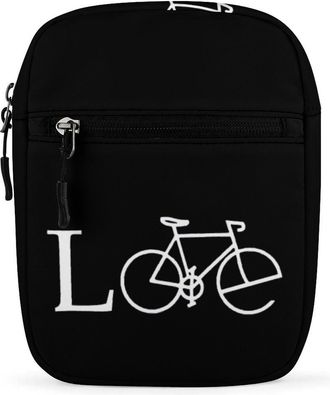 Generic Love Bike Bicycle Crossbody Bag Adjustable Satchel Cute Shoulder Bag Lightweight Sling Bags