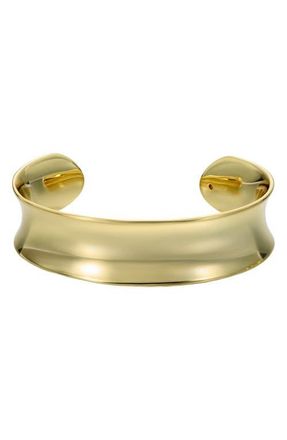Ted Baker Contina Concave Cuff Bracelet in Metallic Gold at Nordstrom
