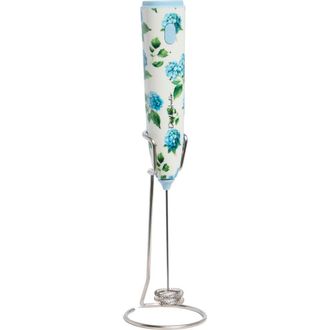 Dwell Studio Printed Milk Frother Set in Hydrangea at Nordstrom Rack