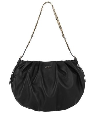 Moschino Metal Logo Shoulder Bag