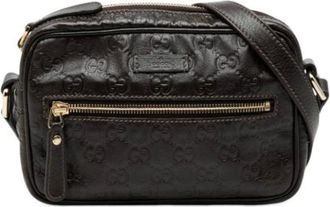 Gucci Pre-owned Cross Body Bags, female, Brown, Size: ONE SIZE Pre-owned Vintage Crossbody Bag