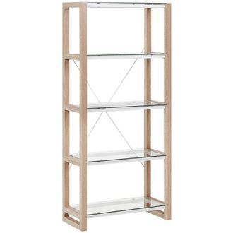 Beliani Beliani - Libreria Scandinava 4 Scaffalature Freestanding Legno Bianco Jenks