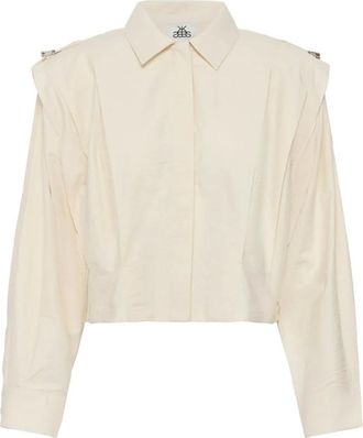 Karen by Simonsen Mujer, Blusas y Camisas, Beige, Talla: XS