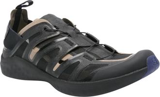 Salomon Low-Top Sneaker - Udara Advanced Black/falroc/astral - Gr. UK_10 - in Schwarz - für Damen