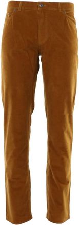 Brax Mens Cooper Regular Fit Evolution Cord Structure In Curry