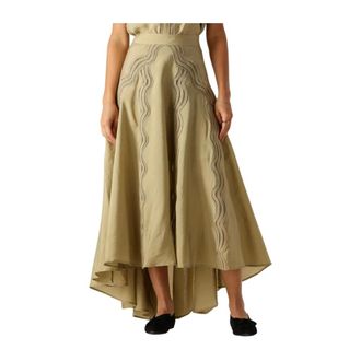 Copenhagen Muse Dames, Rokken, Groen, Maat: S