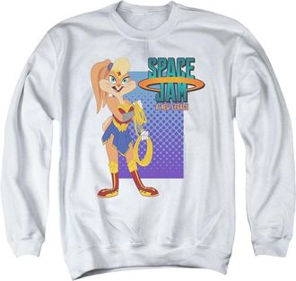 Gildan Space Jam 2 Lola Wonder Woman Adult Crewneck Sweatshirt