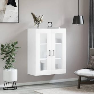 Berkfield Home Wall Mounted Cabinet White 69.5x34x90 cm
