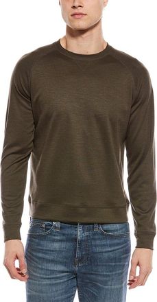 Scott Barber Lightweight Wool-Blend Crewneck Sweater