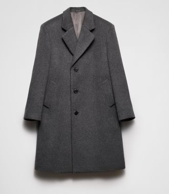 Prada Single-breasted wool coat