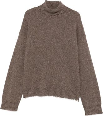Uma Wang Maglione in cashmere - Marrone