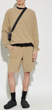 American Vintage Oversized Sweatshirt, Mens, Beige