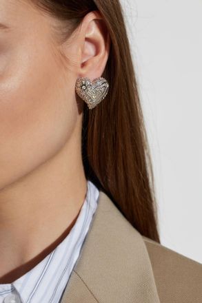 Vivienne Westwood Evangeline Earrings, Womens, Silver