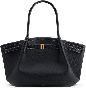 JW PEI Medium Hana Faux Leather Tote in Black at Nordstrom