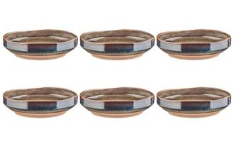 Bj&ouml;rn Borg Plato hondo GENESIS &Oslash;21cm - 6 piezas - Basalto