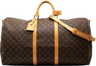Louis Vuitton 1996 Monogram Keepall Bandouliere 60 travel bag - Bruin