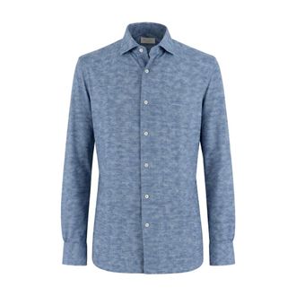 Xacus Casual Shirts, male, Blue, Size: 4XL Active Shirt