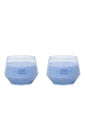 Yankee Candle Company Ocean Air Studio Candle with Essential Oils, Set of 2 in Light Blue at Nordstrom