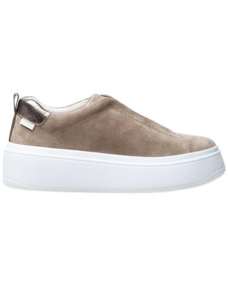 Linea Paolo Golde Suede Sneaker