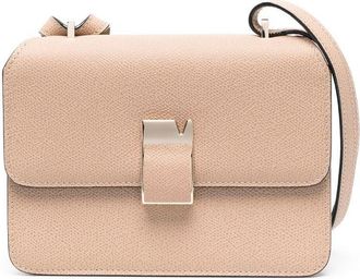 Valextra Nolo small crossbody bag - women - Calf Leather - One Size - Neutrals