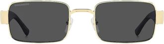 Dsquared2 Eyewear Occhiali da sole squadrati - Oro