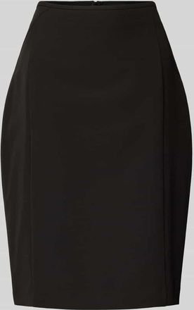 Jake*s Knielanger Bleistiftrock in unifarbenem Design in Black, Gr&ouml;&szlig;e 40