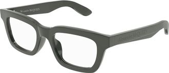 Alexander McQueen Zonnebril - Heren - Brillen - Grijs - 51 MM - Accessoires